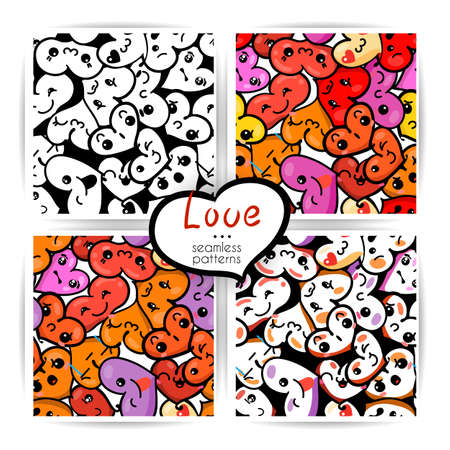 memes stock photos royalty free business images 92661331 stock vector seamless heart backgrounds with emoji to the saint valentine s day vector pattern set?ver=6 memes stock photos royalty free business images